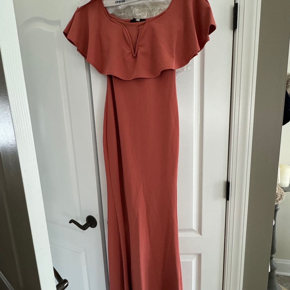 Burnt Orange Gown